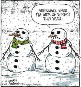 sick snowmen