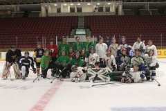 2013-2014-Paul-Nelson-Memorial-Hockey-Game.Alumni-in-colour-current-PHED-students-in-white